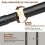 HYSEYY Double Rod Clothes Rail - Rolling Clothes Rack 5