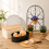 Retro Bread Bin Kitchen Set (4-Piece) – Bread Bin, Wall Pot Holder, Splash Guards & Bread Box 1