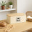 Retro Bread Bin Kitchen Set (4-Piece) – Bread Bin, Wall Pot Holder, Splash Guards & Bread Box 16