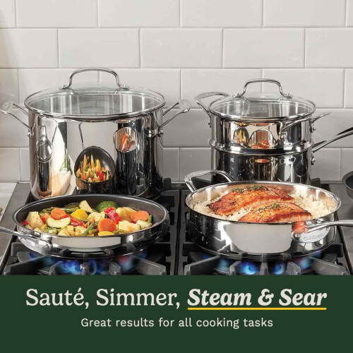 Cuisinart Cuisinart Chef’s Classic Stainless Steel Cookware Set 2