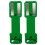 2-Pack Magnetic Aerosol Can Holder, Double-Sided Magnet, Sprayer Can Organizer for Garage, Toolbox Green 1