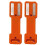 2-Pack Magnetic Aerosol Can Holder, Double-Sided Magnet, Sprayer Can Organizer for Garage, Toolbox Orange 1