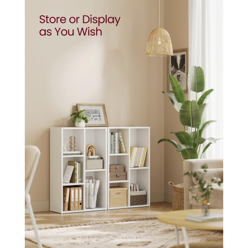 VASAGLE VASAGLE Bookcase - Bookshelf - Storage Shelf with 5 Compartments 2