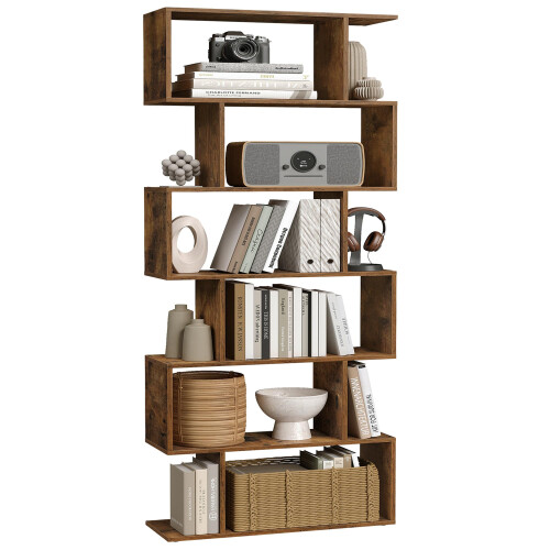 VASAGLE VASAGLE Bookshelf - 6-Tier Bookcase - 24 x 70 x 191.6 cm