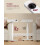 VASAGLE VASAGLE Overbed Table with Wheels - Small Standing Desk 4