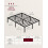 VASAGLE VASAGLE Double Metal Bed Frame - 135 x 190 cm - Under-Bed Space 5
