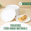 TaidMiao 9 Inch Paper Plates 100 Pack - 100% Compostable Dinnerware 3