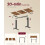 VASAGLE VASAGLE Electric Standing Desk - Height Adjustable Desk 6