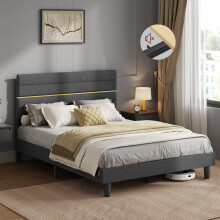 VASAGLE Double Bed Frame - for 135 x 190 cm Mattress