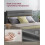 VASAGLE VASAGLE Double Bed Frame - for 135 x 190 cm Mattress 3