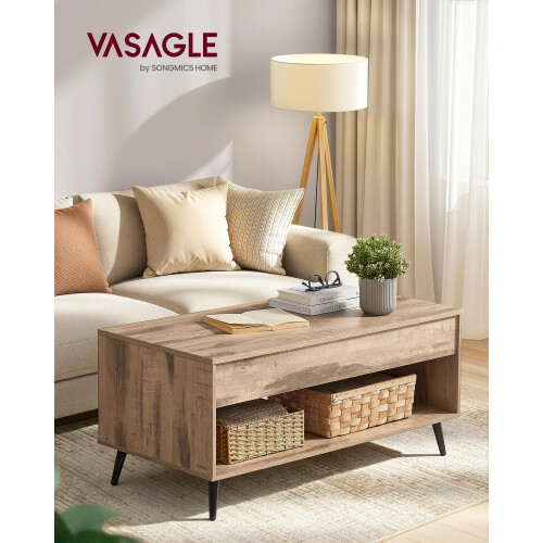 VASAGLE VASAGLE Lift Top Coffee Table - Lift Tabletop Dining Table 1