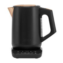 Ninja Perfect Temperature Kettle, LED Display, Black & Copper, KT200UKCP | 1.7L, Easy to Use Kettle with Rapid Boil and Temperature Control & Hold