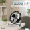 Status Status 4 Inch USB Desk Fan, Black 4
