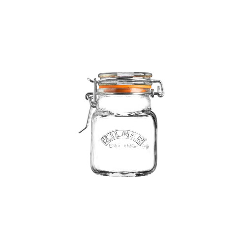 Kilner Kilner Square Clip Top Spice Jar - 70ml