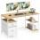 VASAGLE VASAGLE Computer Desk - Work Desk with Storage - 3 Shelves - 2 Drawers 1