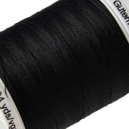 Gütermann Gutermann Sew-All Thread, Polyester, Black, 1000 m,5.5x4x4 cm 2
