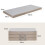 Gwydre Tri-fold 190 * 90 * 10 Single Memory Foam Mattress 4
