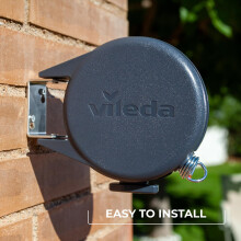 Vileda Single Cordomatic Retractable Washing Line 15m Holds up to 15kg
