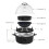 YASHE Rapid Egg Cooker - 7 Egg Capacity Electric Egg Boiler for Hard 6