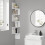 VASAGLE VASAGLE 5-Tier Corner Shelf - Display Floating Shelf in Living Room 4