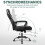 BASETBL Office Chair, PU leather Ergonomic Computer Desk Chair, Grey 1
