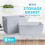 Niftii 5-Pack Plastic Storage Baskets with Sturdy Handles, Lightweight & Durable 4