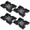 8 Peças 5,25 Polegadas A 3,5 Polegadas 2,5 Polegadas Suporte Ventilador de Refrigeração SSD Suporte de Montagem de Disco Rígido Interno Suporte de 2