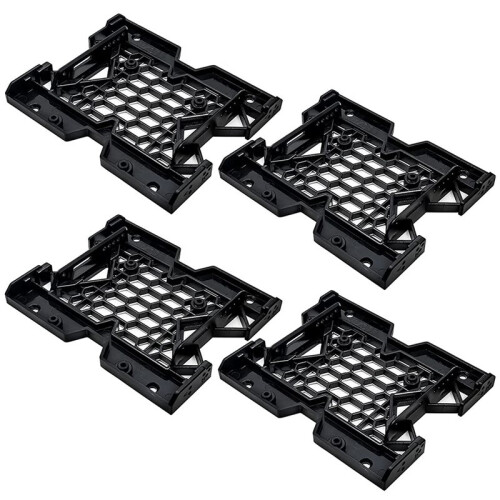 8 Peças 5,25 Polegadas A 3,5 Polegadas 2,5 Polegadas Suporte Ventilador de Refrigeração SSD Suporte de Montagem de Disco Rígido Interno Suporte de 1