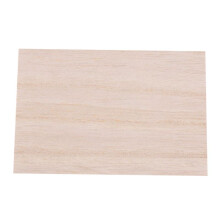 60Pcs Balsa Wood Sheets Wooden Plate 150x100x2mm for House Ship Model DIY