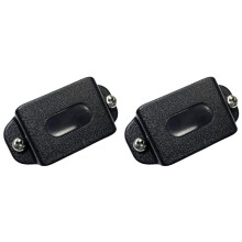 2X Soporte de Radio Táctico para Walkie-Talkie CB, Clip Portátil para Coche o Camión, Fijación con Tornillo para Cinturón.