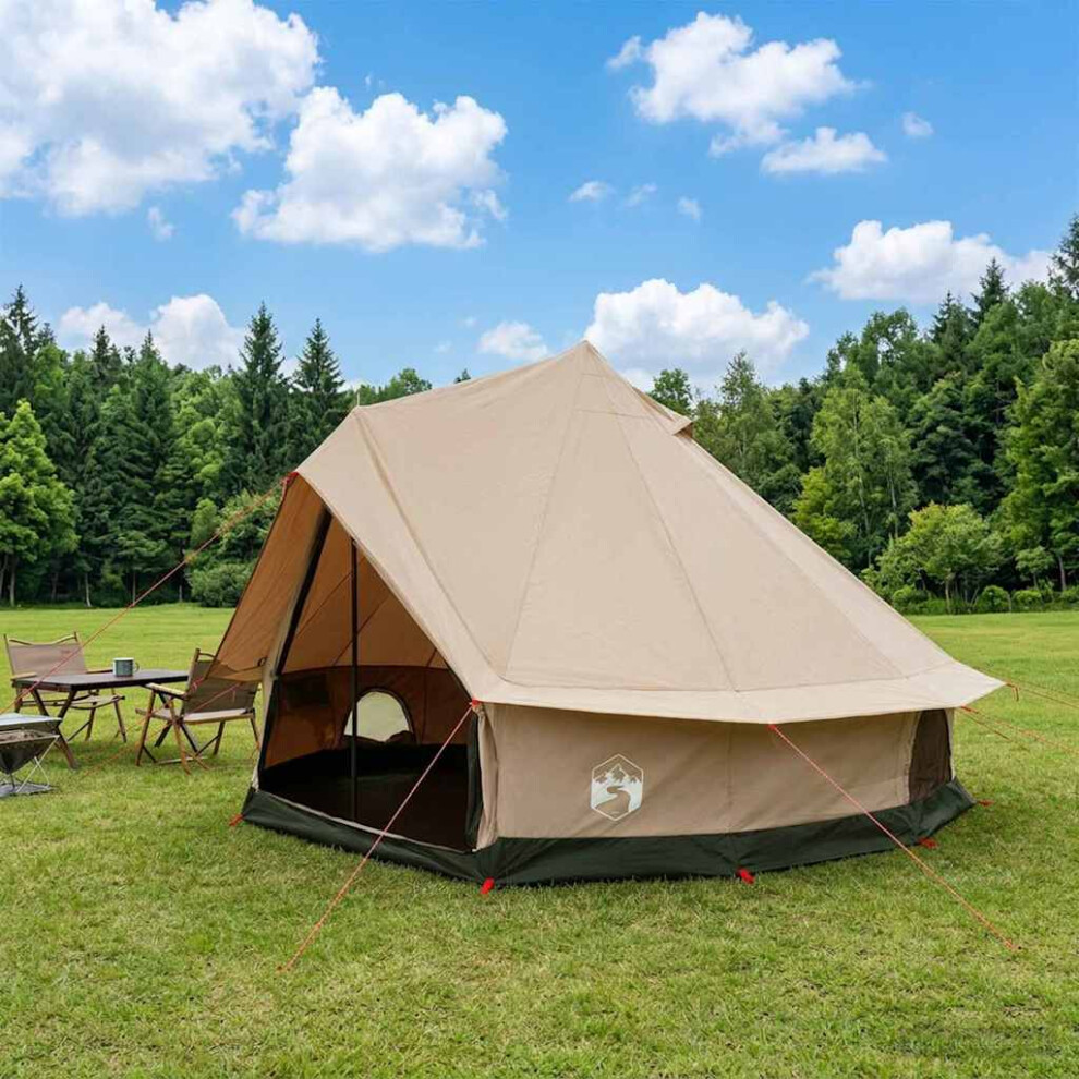 Vidaxl Family Tent Cream 8-Person Polycotton