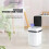2X  Trash Kitchen Bathroom Recycling Automatic Sensor Dustbin Electric Waste Bin Waterproof Wastebasket for 13L 7