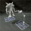 30pcs Clear Action Figure Stand,Display Holder Base Doll Model Figure Support Stand Doll Model Support Stand 7