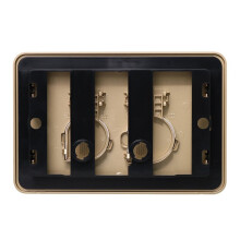 Placca di Comando A Doppio Scarico per WC per Sigma012030, Serie - Accessorio Bagno Moderno, Colore Bianco