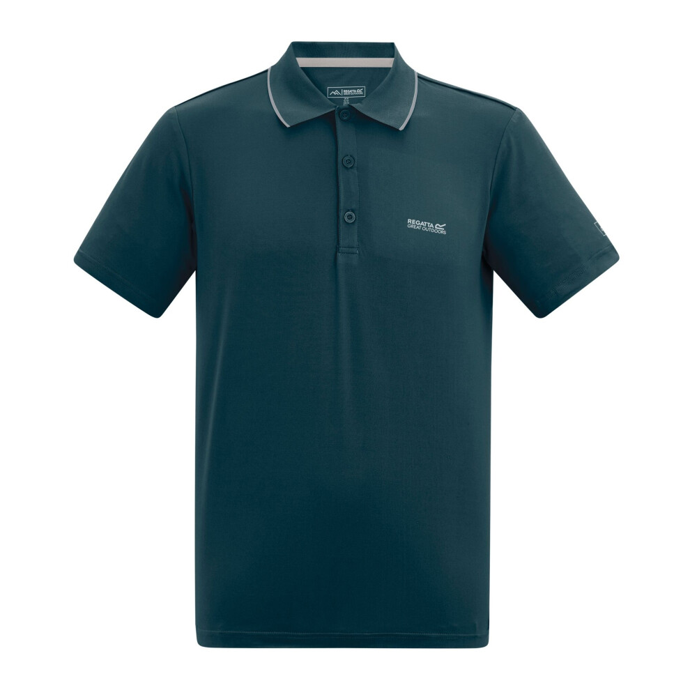 Regatta (Xl, Night Sky) Mens Maverik Stretch Polo Shirt