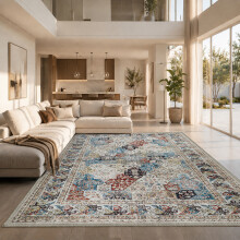 (240 x 320 cm (8 ft x 10 ft 6 in), COASTAL- CASHMERE RUG) Large Rugs Living Room Bedroom Traditional Carpets