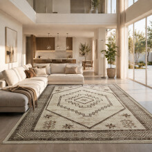 (240 x 320 cm (8 ft x 10 ft 6 in), RADIANT- CASHMERE RUG) Large Rugs Living Room Bedroom Traditional Carpets