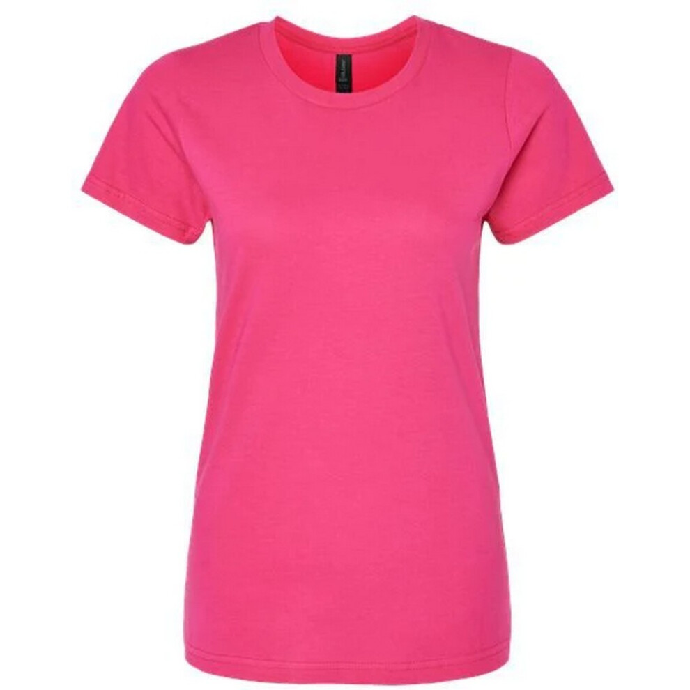 Gildan (Xxl, Heliconia) Womens/Ladies Softstyle Midweight T-Shirt