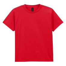 (7-8 Years, Red) Gildan Childrens/Kids Plain Lightweight T-Shirt