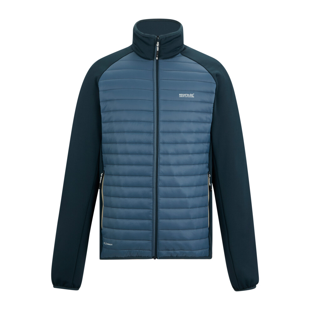 Regatta (Xl, China Blue/Night Sky) Mens Clumber Hybrid Jacket