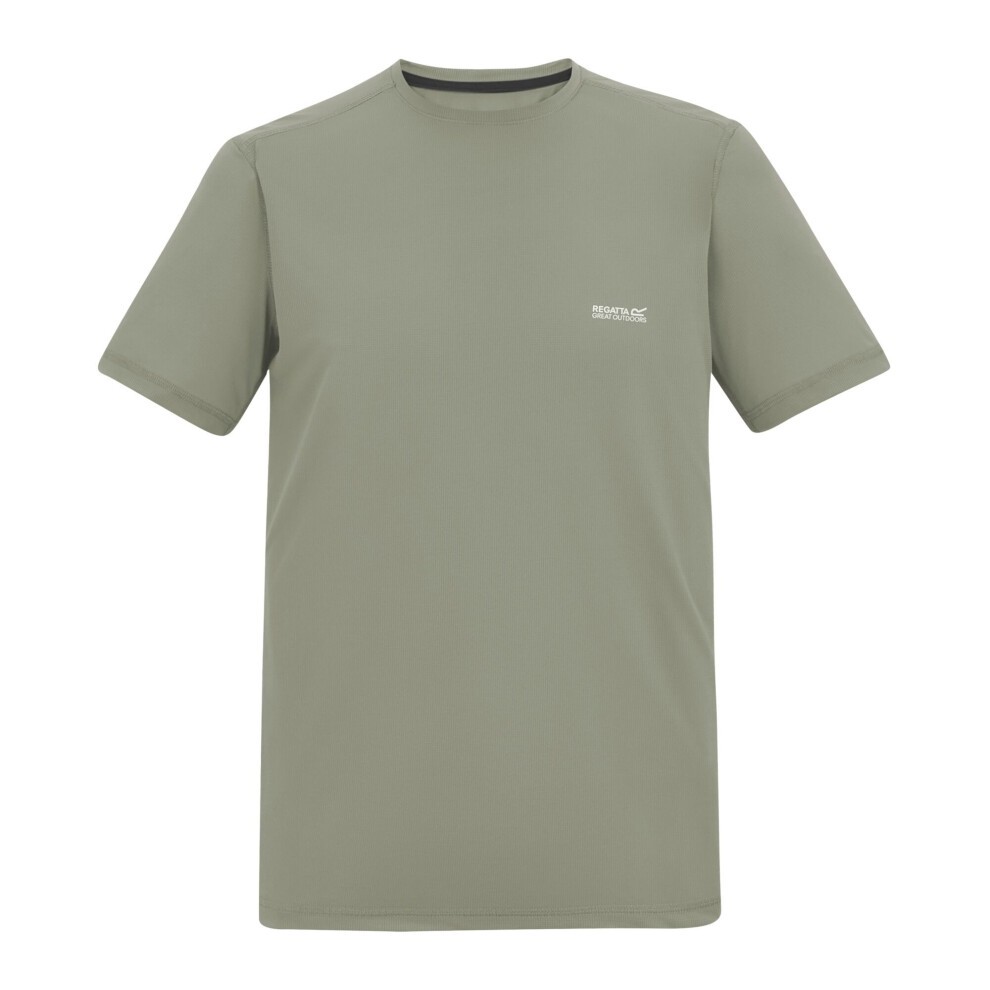 Regatta (M, Abbeystone) Mens Fingal Stretch T-Shirt