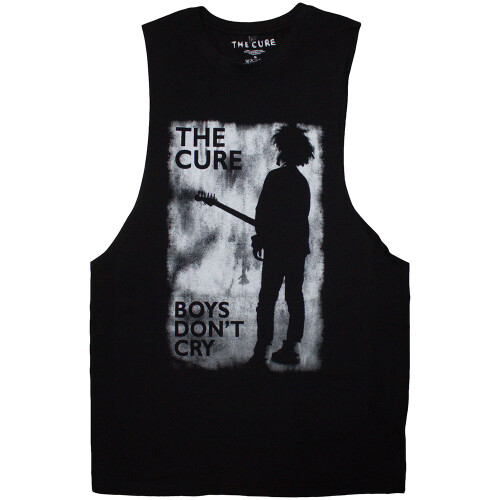 (M, Black) The Cure Boys Dont Cry Vest Top