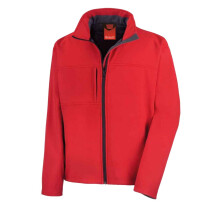 (S, Red) Result Mens Classic Soft Shell Jacket