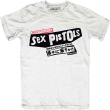 (M, White) The Sex Pistols Filthy Lucre Japan T Shirt