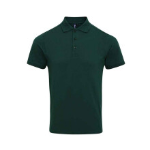 (S, Bottle Green) Premier Mens Coolchecker Plus Piqu Polo Shirt