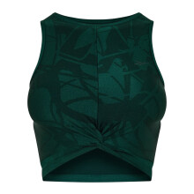 Reebok Womens/Ladies Leaf Print Slim Yoga Tank Top