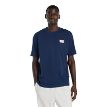 (M, Navy) New Balance Mens Label Woven T-Shirt