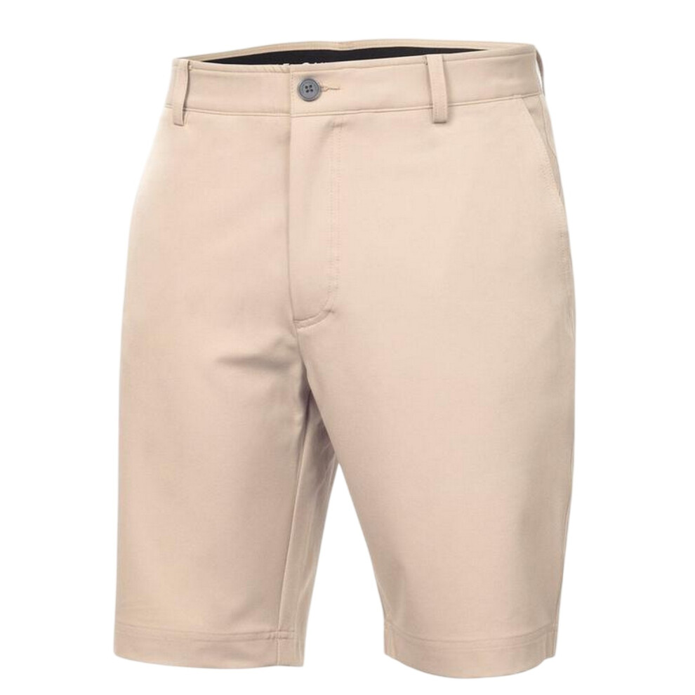 Calvin Klein (40R, Stone) Mens Bullet Golf Shorts