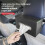 Car Tissue Box Leather Hanging Bag  Back Armrest Storage Box Backseat Tissue Case Fix Strap Interior Accessories C 6