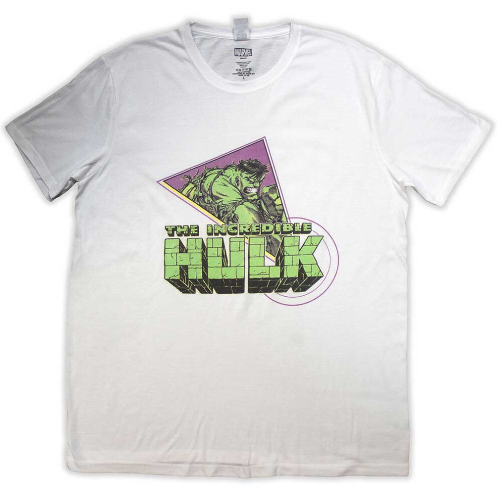 Marvel Hulk Triangle Logo T Shirt